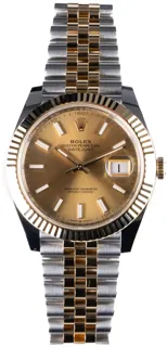 Rolex Datejust 126333-0010 Yellow gold and Oystersteel Champagne