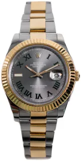 Rolex Datejust 126333-0019 Yellow gold and Stainless steel Gray