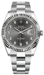 Rolex Datejust 41 126334-0005 White gold and Stainless steel Gray