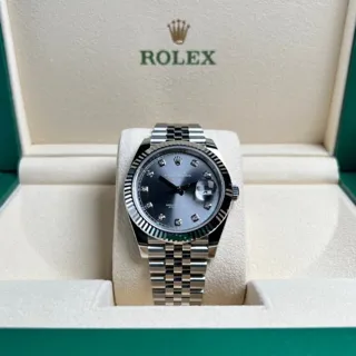 Rolex Datejust 41 126334-0006 White gold and Stainless steel Gray