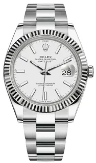 Rolex Datejust 126334-0009 White gold and Stainless steel White