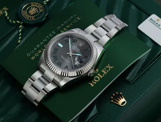 Rolex Datejust 126334-0021 White gold and Stainless steel Gray