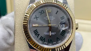 Rolex Datejust 116333-0001 Yellow gold and Stainless steel Gray