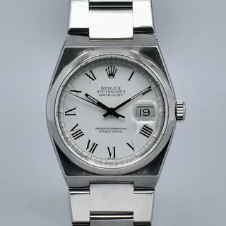 Rolex Datejust Oysterquartz 17000-02 Stainless steel White