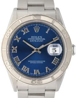 Rolex Datejust Turn-O-Graph 16264 Stainless steel Blue