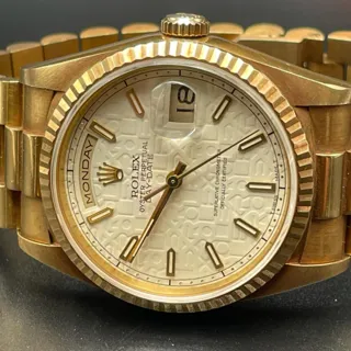 Rolex Day-Date 36 18238 Yellow gold