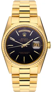 Rolex Day-Date 36 18038-001 Yellow gold Golden