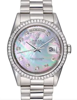 Rolex Day-Date 36 18239-001 White gold