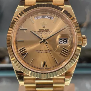 Rolex Day-Date 40 228238-0006 Yellow gold Golden