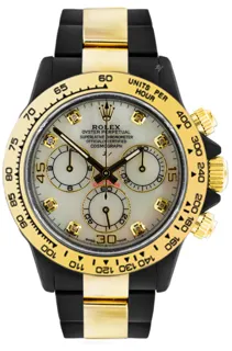 Rolex Daytona 116503-0007 Yellow gold and Stainless steel White