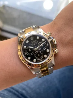 Rolex Daytona 116503-0008 Yellow gold and Stainless steel Black