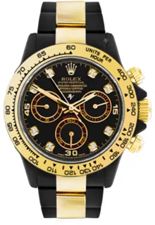 Rolex Daytona 116503-0008 Yellow gold and Stainless steel Black