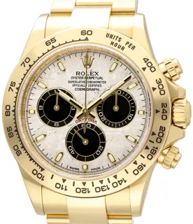 Rolex Daytona 116508-0015 Yellow gold Gray