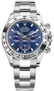 Rolex Daytona 116509-0071 White gold Blue