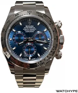 Rolex Daytona 116509-0071 White gold Blue