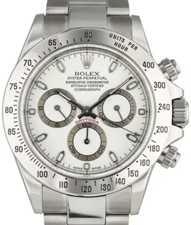 Rolex Daytona 116520-0016 Stainless steel White