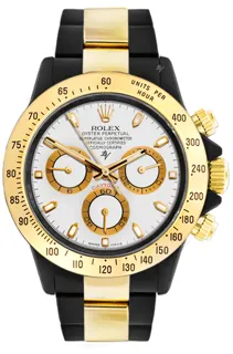 Rolex Daytona 116523-0040 40mm Yellow gold and Stainless steel White