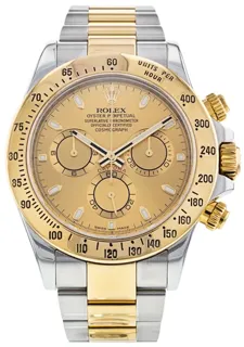 Rolex Daytona 116523-0042 40mm Yellow gold and Stainless steel Champagne