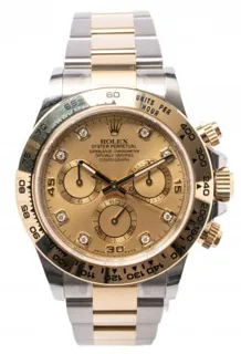 Rolex Daytona 116523-0055 Yellow gold and Stainless steel Champagne