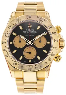 Rolex Daytona 116528-0036 Yellow gold Champagne