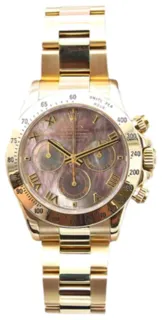 Rolex Daytona 116528 Yellow gold Golden