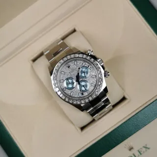 Rolex Daytona 116576TBR Platinum White