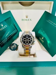 Rolex Daytona 126503-0003 Yellow gold and Oystersteel Black