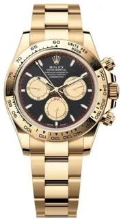 Rolex Daytona 126508-0002 Yellow gold Black