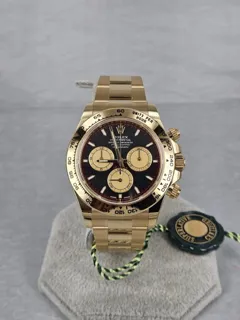 Rolex Daytona 126508-0002 40mm Yellow gold Black