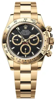 Rolex Daytona 126508-0004 Yellow gold Black