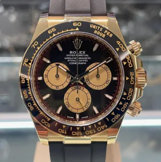 Rolex Daytona 126518LN-0004 Ceramic and Yellow gold Black