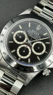 Rolex Daytona 16520 Stainless steel Black