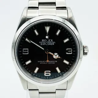 Rolex Explorer 114270-0001 Stainless steel Black