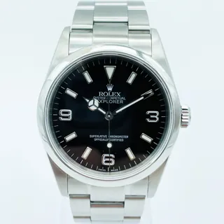 Rolex Explorer 114270-0001 Stainless steel Black