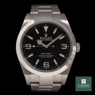 Rolex Explorer 214270-0003 Stainless steel Black