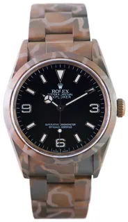 Rolex Explorer I 14270-01 Stainless steel Black