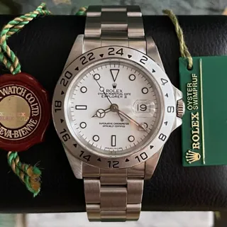 Rolex Explorer II 16570-0003 Stainless steel White