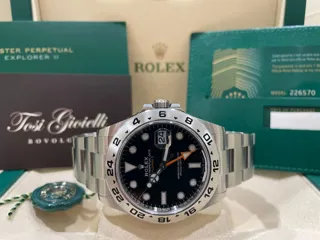 Rolex Explorer II 226570-0002 Stainless steel Black