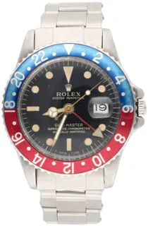 Rolex GMT-Master 1675 Stainless steel Black