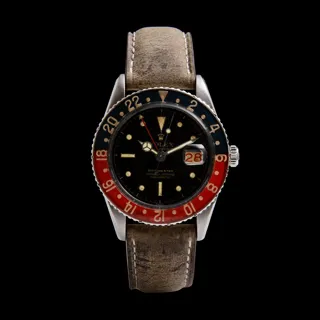 Rolex GMT-Master 6542 Stainless steel Black