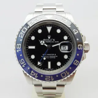 Rolex GMT-Master II 116710BLNR-0002 Stainless steel Black