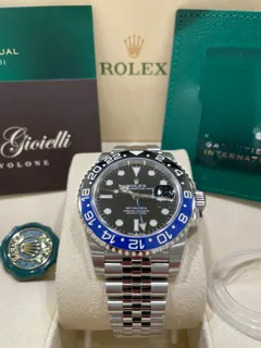 Rolex GMT-Master II 126710BLNR-0002 Stainless steel Black