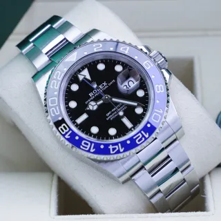 Rolex GMT-Master II 126710BLNR-0003 Stainless steel Black