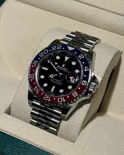 Rolex GMT-Master II 126710BLRO-0001 Stainless steel Black