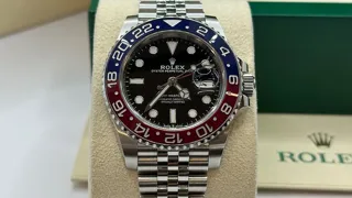 Rolex GMT-Master II 126710BLRO-0001 Stainless steel Black