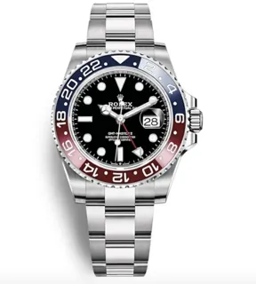 Rolex GMT-Master II 126710BLRO-0002 Stainless steel Black