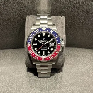 Rolex GMT-Master II 126710BLRO-0002 Stainless steel Black