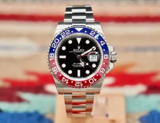 Rolex GMT-Master II 126710BLRO-0002 Stainless steel Black