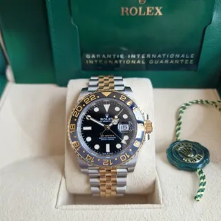 Rolex GMT-Master II 126713GRNR-0001 Yellow gold and Oystersteel Black