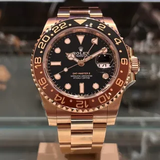 Rolex GMT-Master II 126715CHNR-0001 Everose gold Black